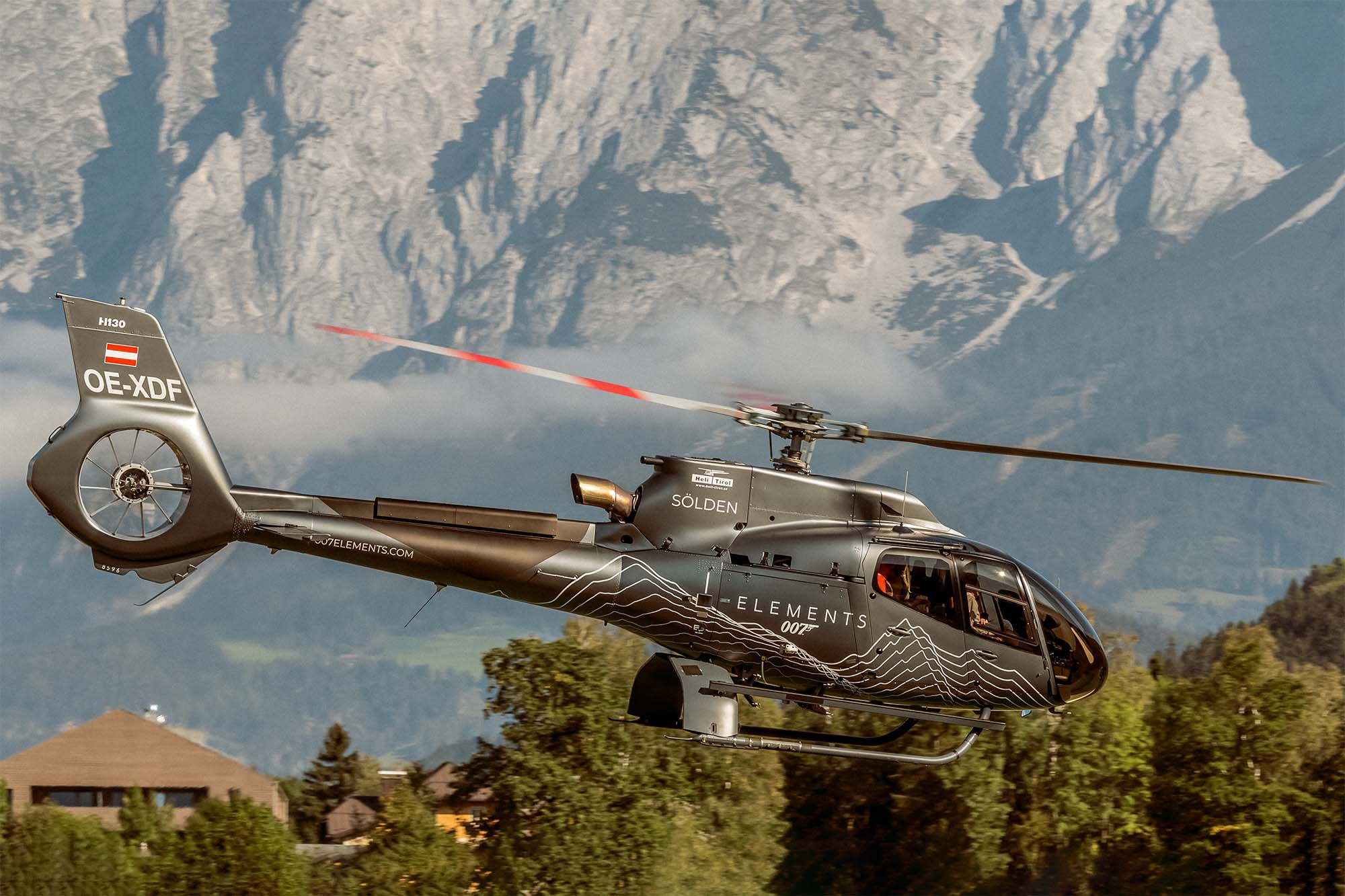 Mit Heli Austria steht ein besonderes Erlebnis für unsere Gäste zur Verfügung.